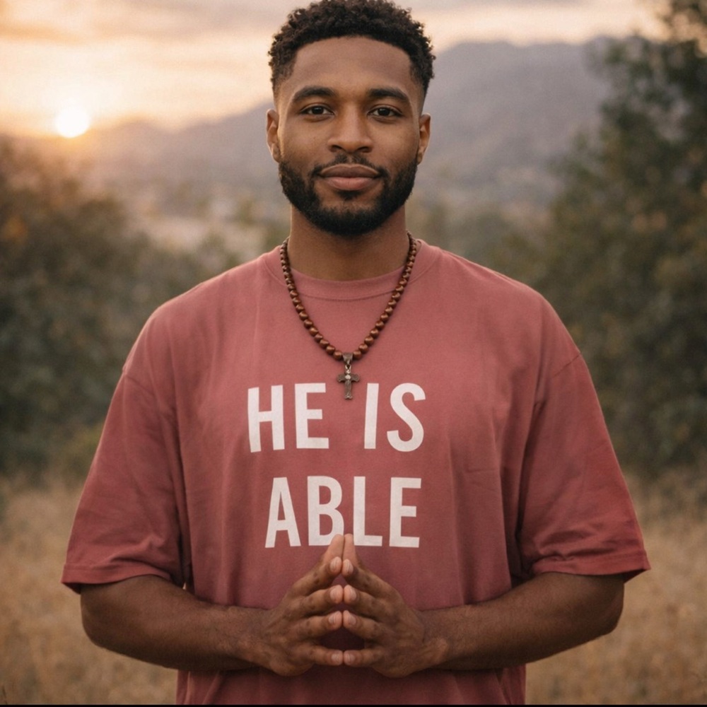 Salt + Light “He Is Able” Christian Faith T-Shirt | Lifeway | NWT | XL